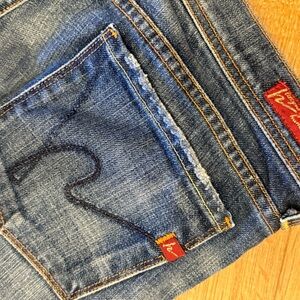 Citizens Of Humanity Blue Boot Cut Jeans